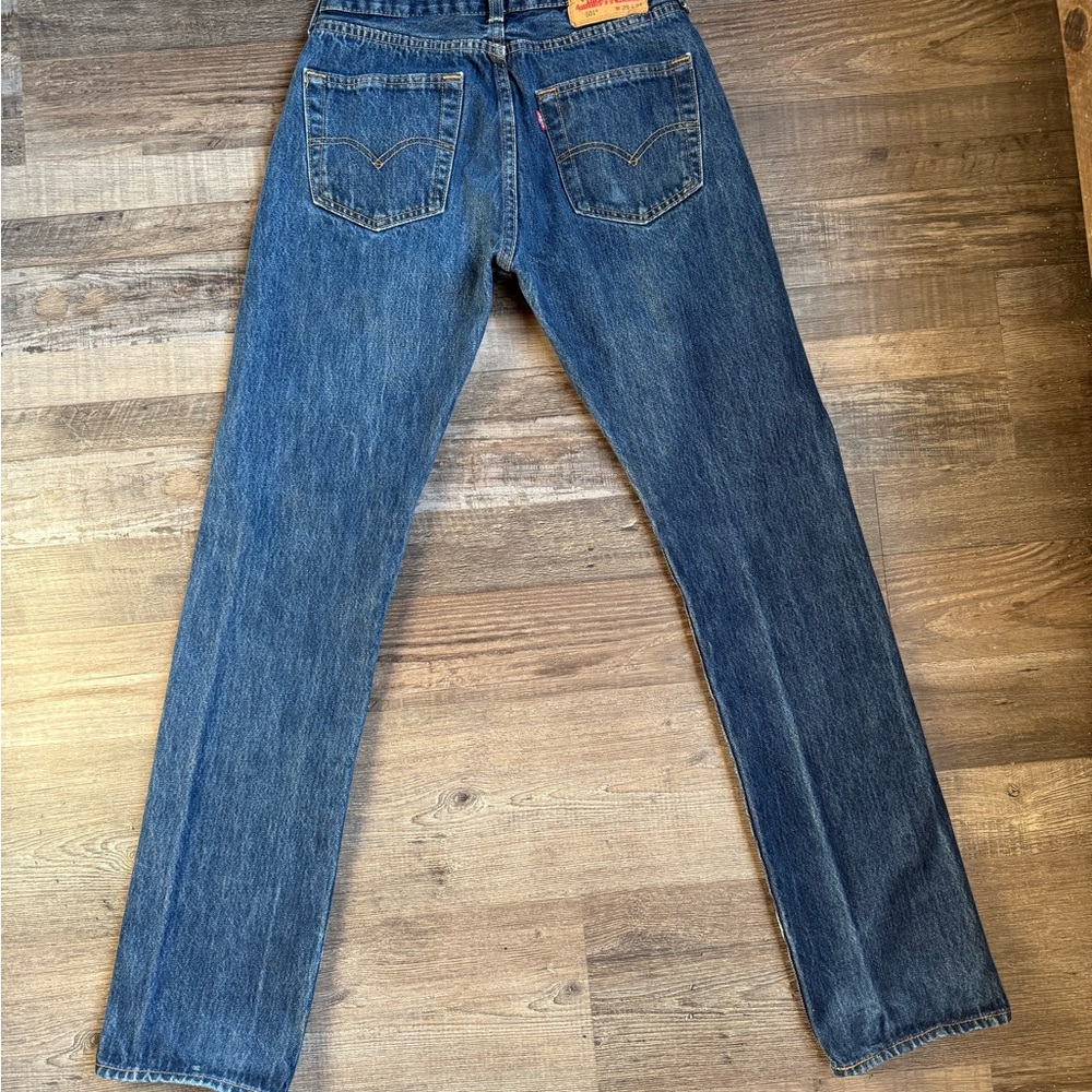 Levi's Men's 501 Jeans tagged 29x34, run small- see pics/measurements